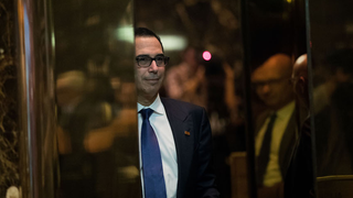 Donald Trump Picks Hollywood Financier and Hedge Fund Manager Steven Mnuchin as Treasury Secretary